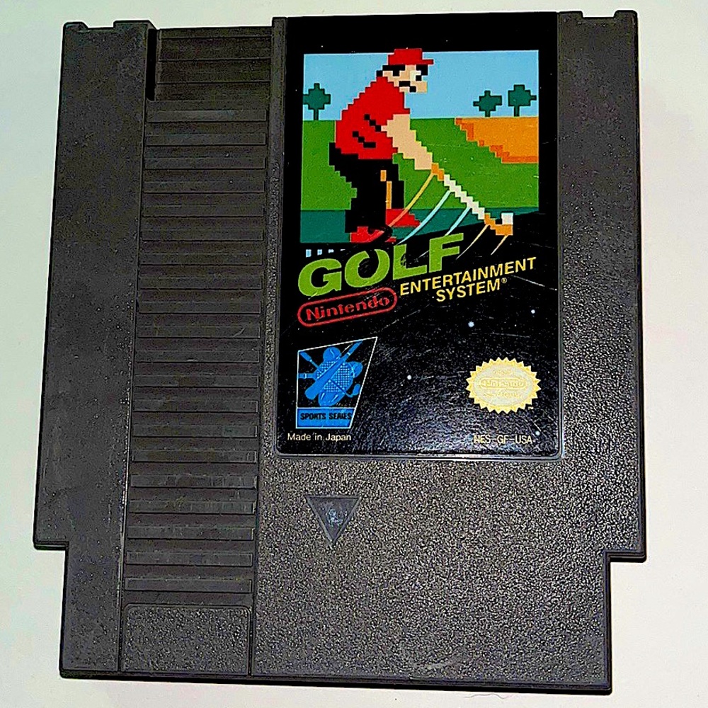 NES Video Game.  Golf.